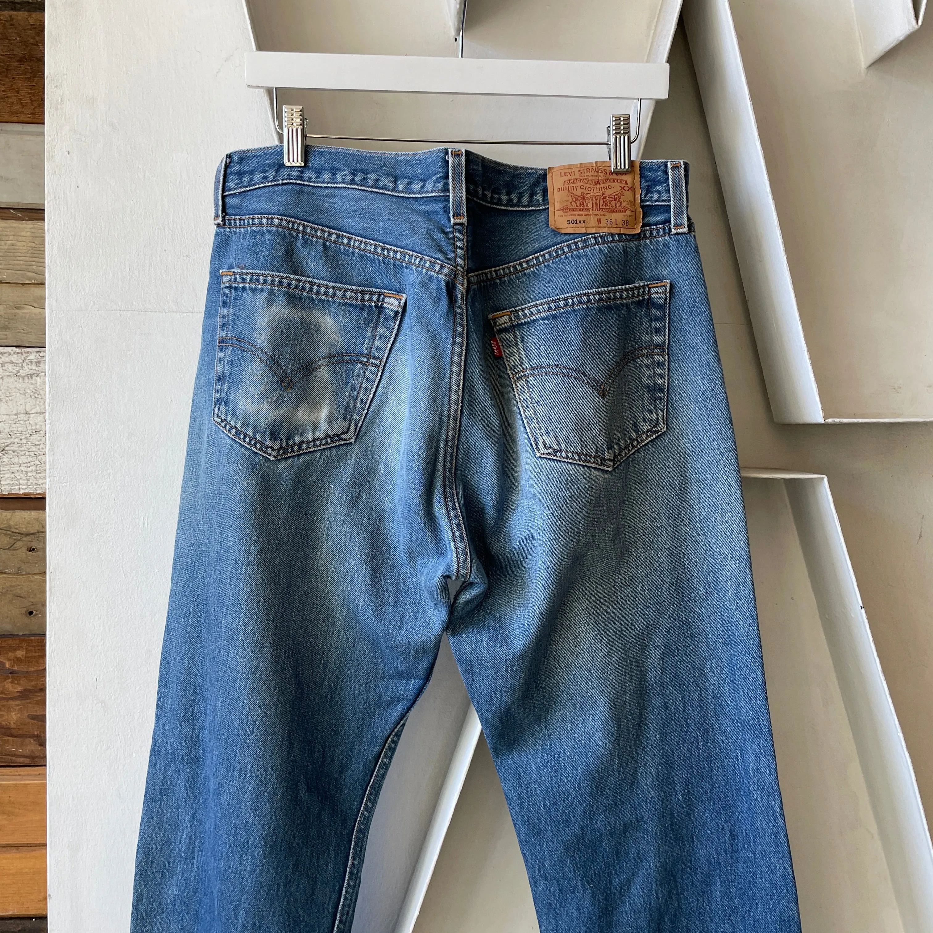 90’s Levi’s 501 Denim - 34” x 35.5”