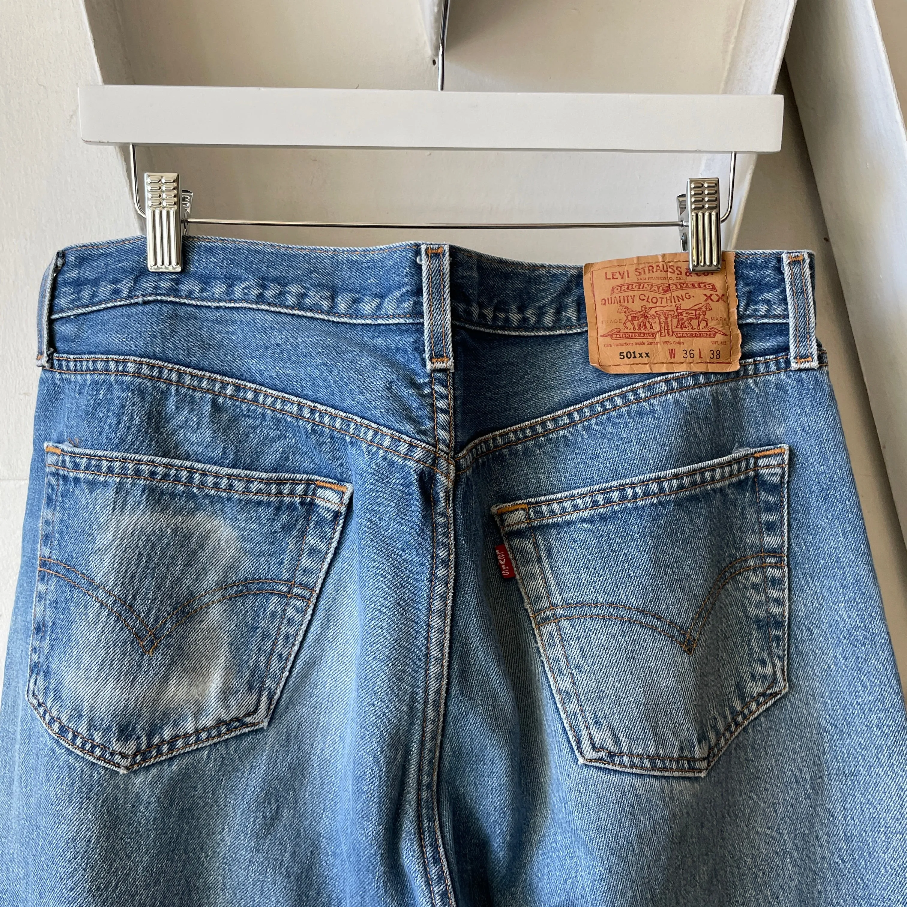 90’s Levi’s 501 Denim - 34” x 35.5”