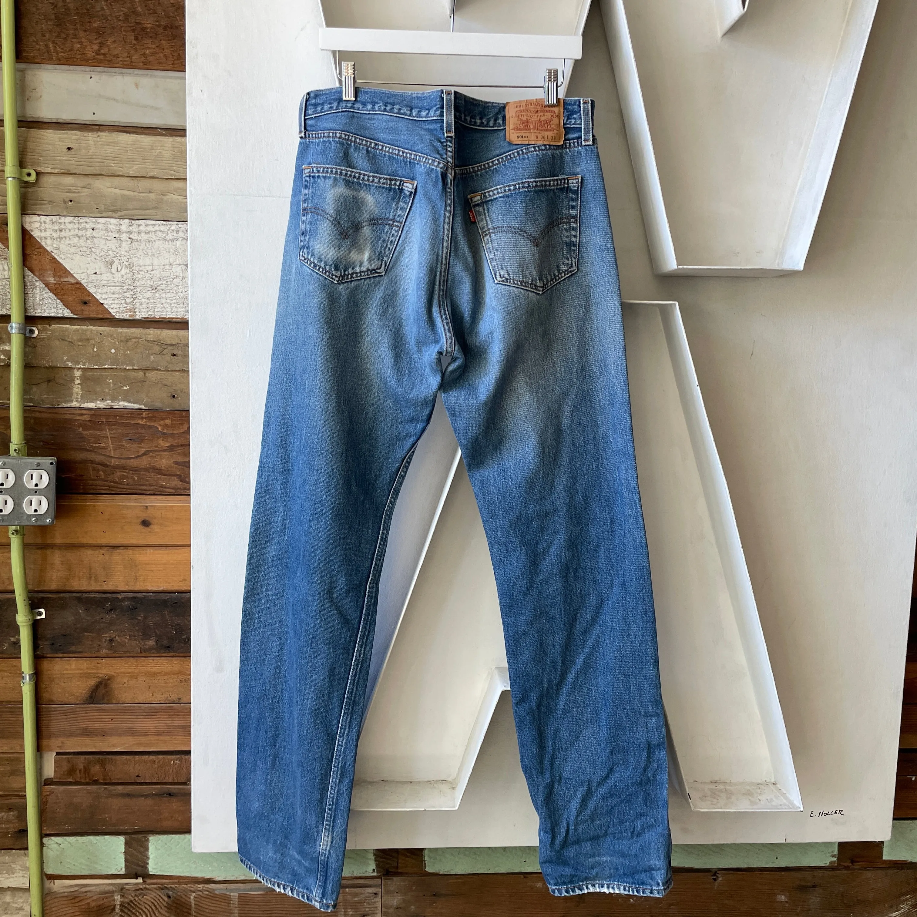 90’s Levi’s 501 Denim - 34” x 35.5”