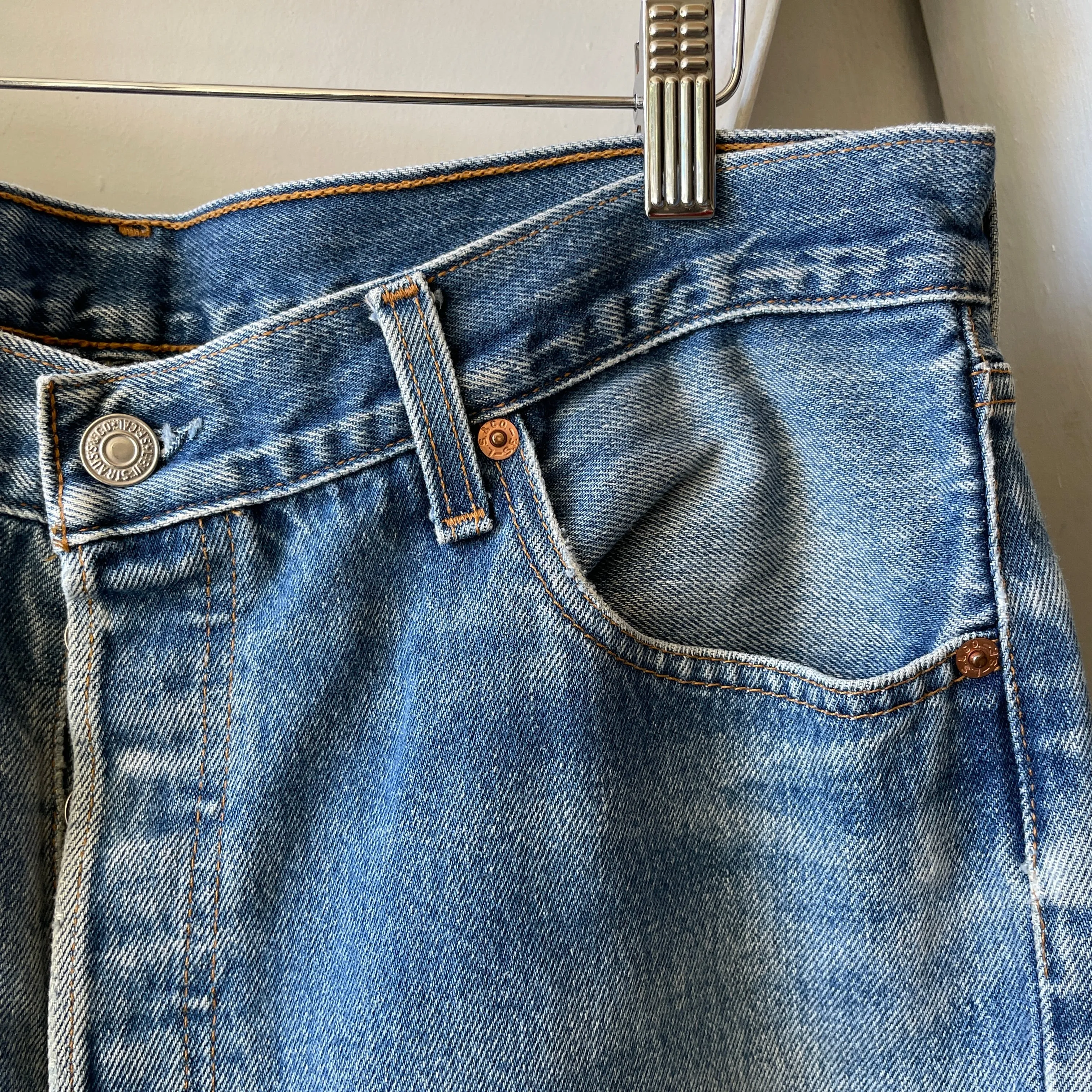 90’s Levi’s 501 Denim - 34” x 35.5”