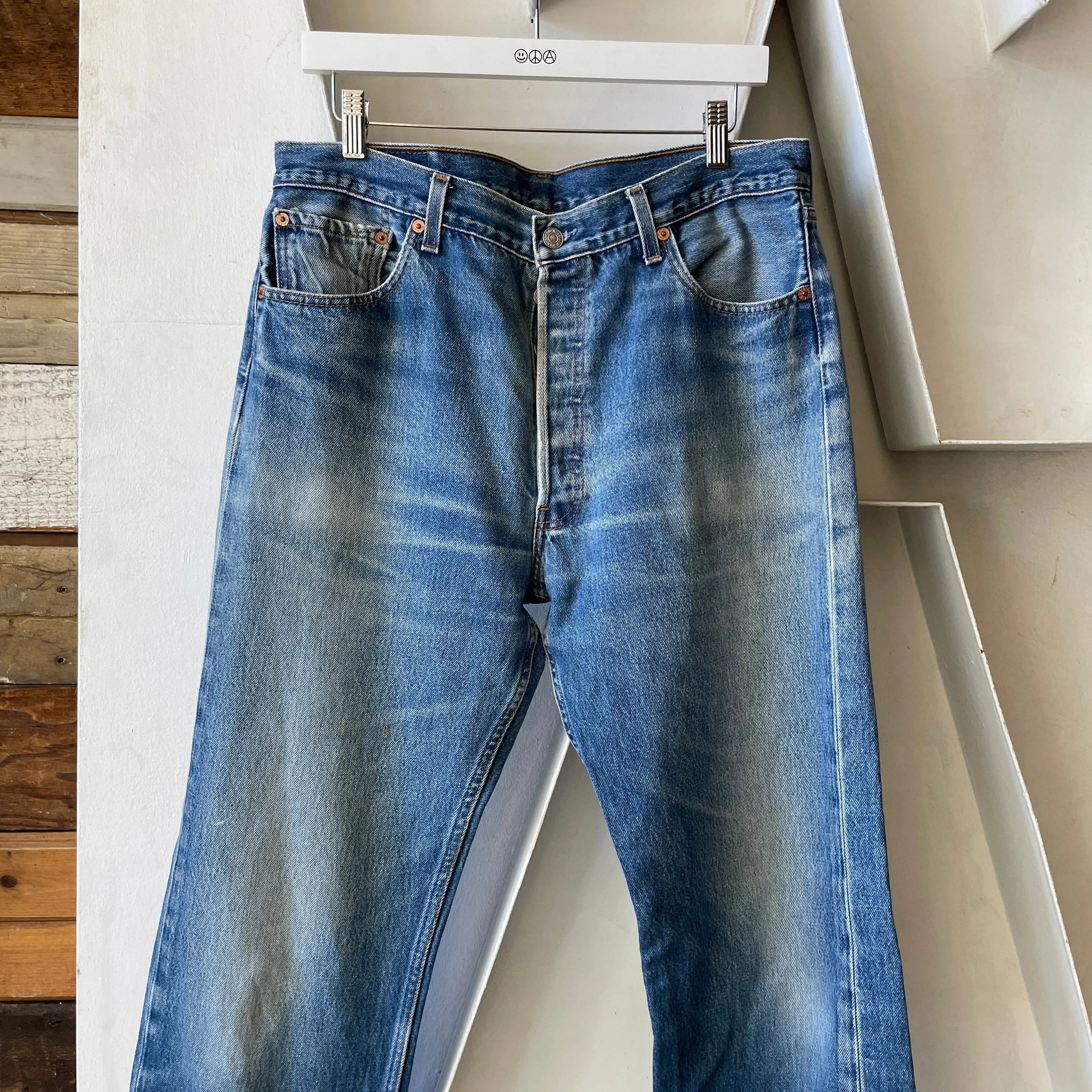 90’s Levi’s 501 Denim - 34” x 35.5”