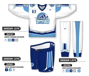 Athletic Knit Custom Sublimated Hockey Uniform Design 1375