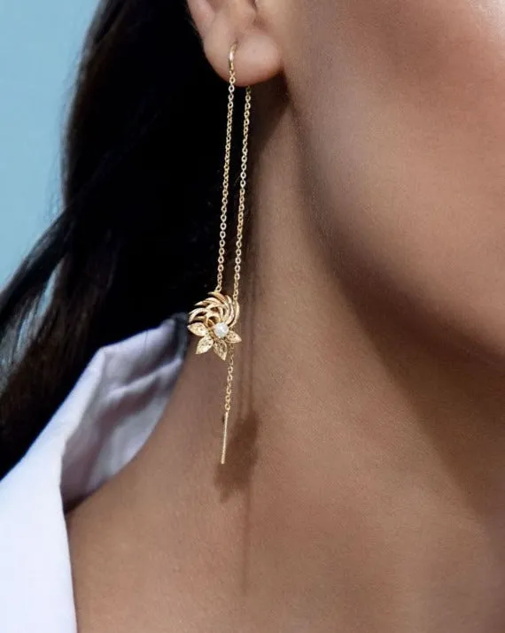 Carls Thread And Needle Earrings