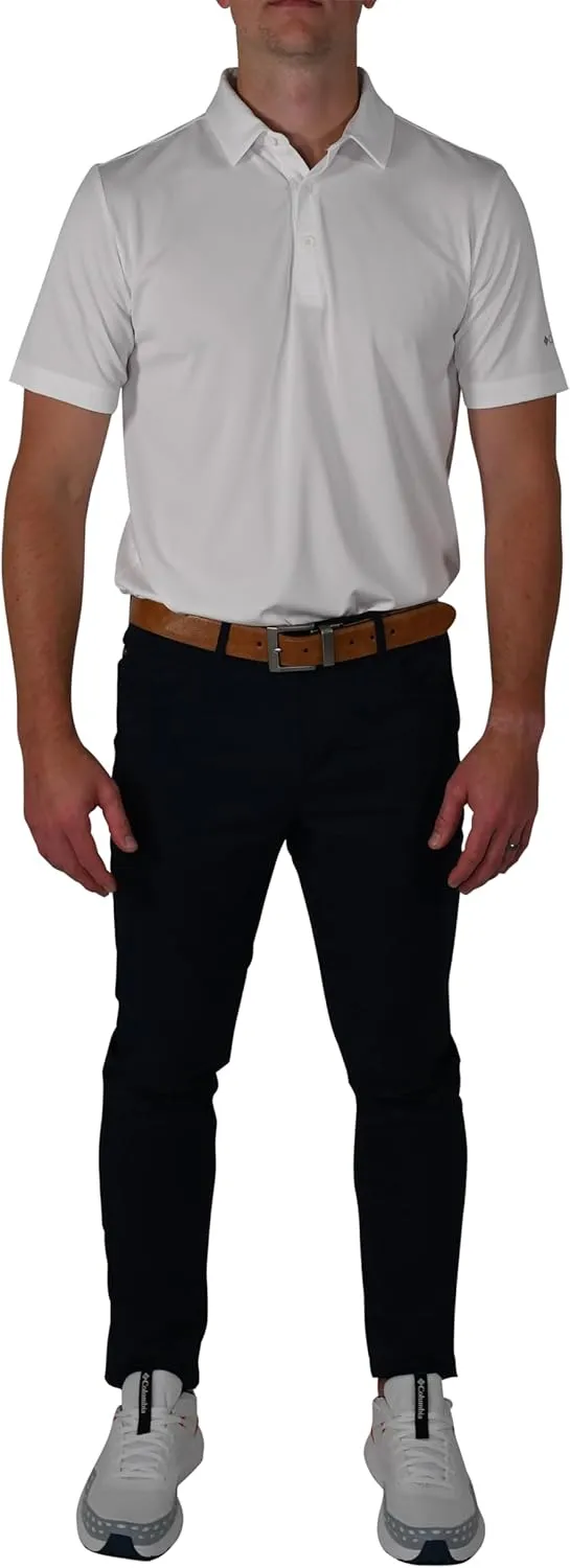 Columbia Men's Golf Drive Polo Shirt Omni Wick Performance Short Sleeve