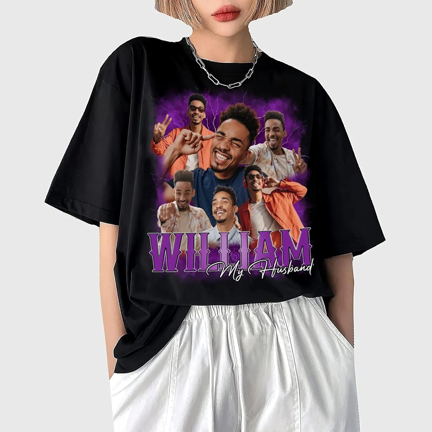 Custom Your Own Bootleg Rap Shirt Custom Picture Shirt Customized Vintage Graphic Tshirt Gift for Women Men