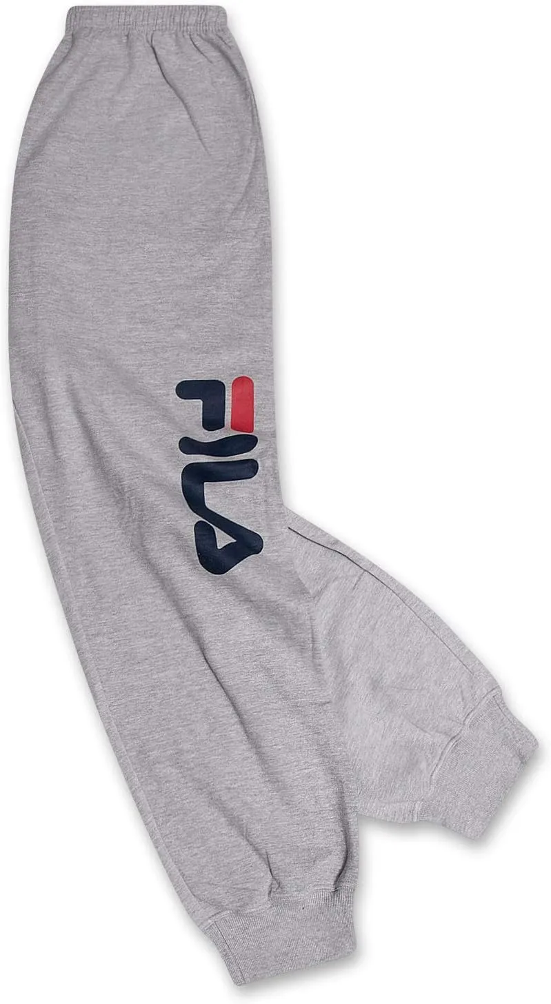 Fila Big and Tall Sweatpants for Men  Mens Fleece Sweatpants Joggers