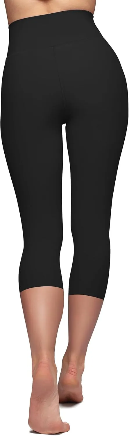 High Waisted Leggings for Women - Tummy Control Yoga Pants for Workout Running Athletic Women's Leggings Plus Size
