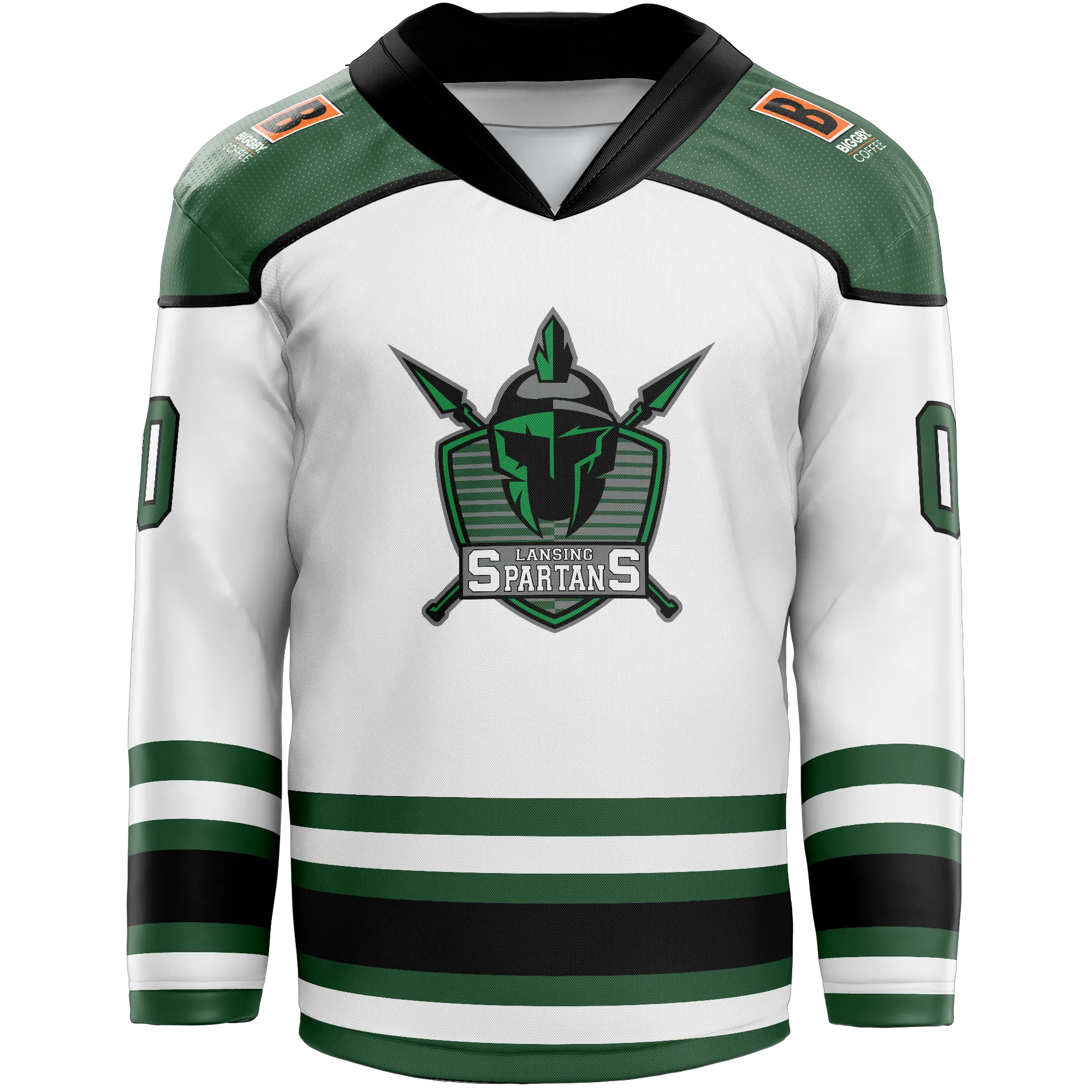 Lansing Spartans Youth Goalie Sublimated Jersey