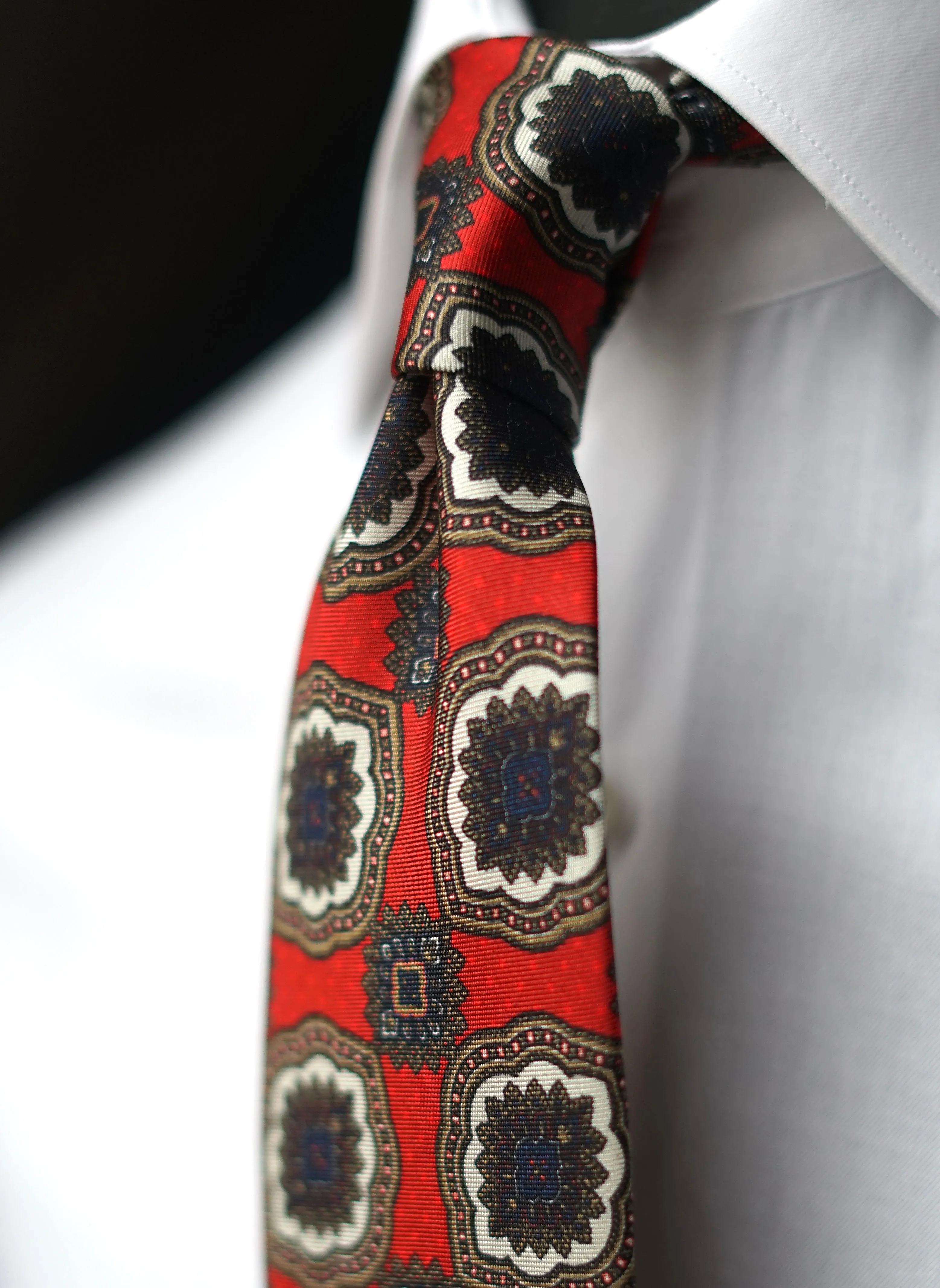 Marietta Retro Silk Necktie