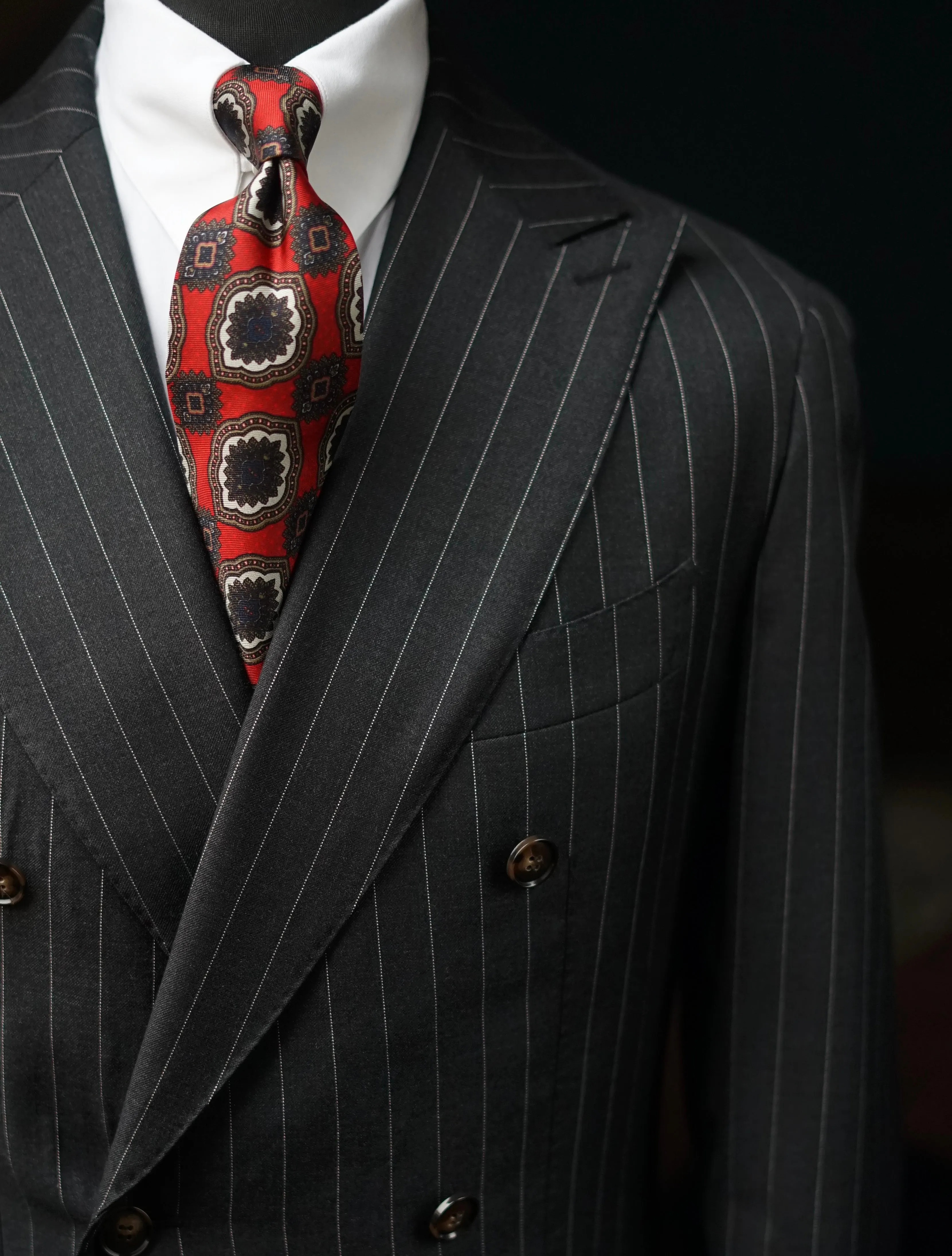 Marietta Retro Silk Necktie