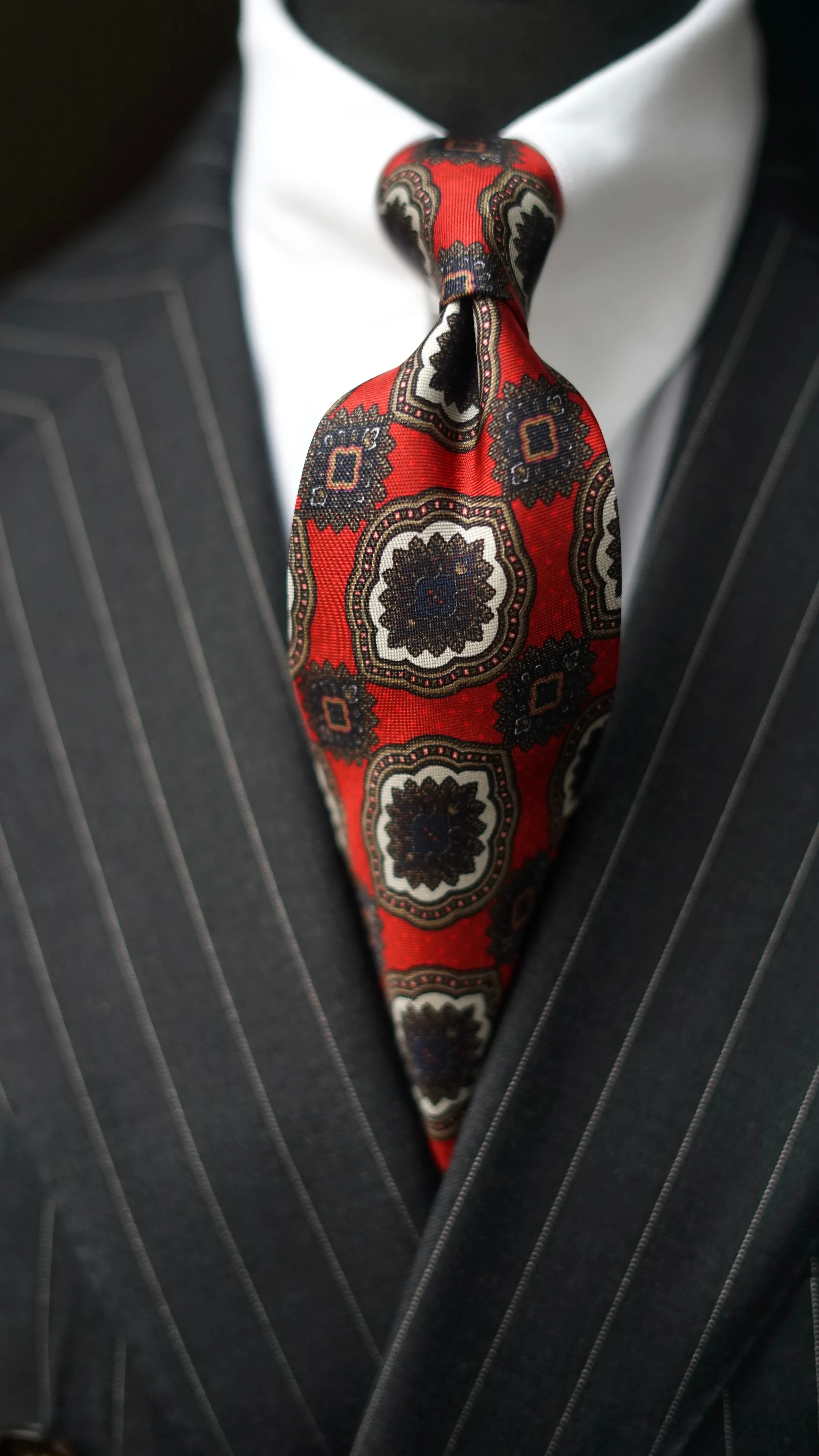 Marietta Retro Silk Necktie
