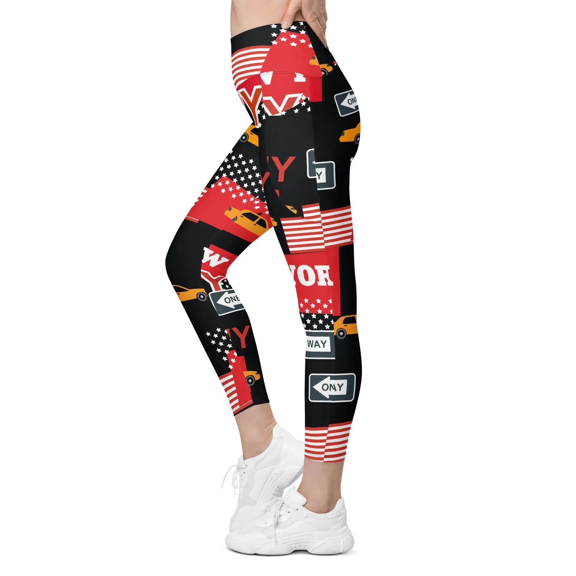 New York City Leggings With Pockets
