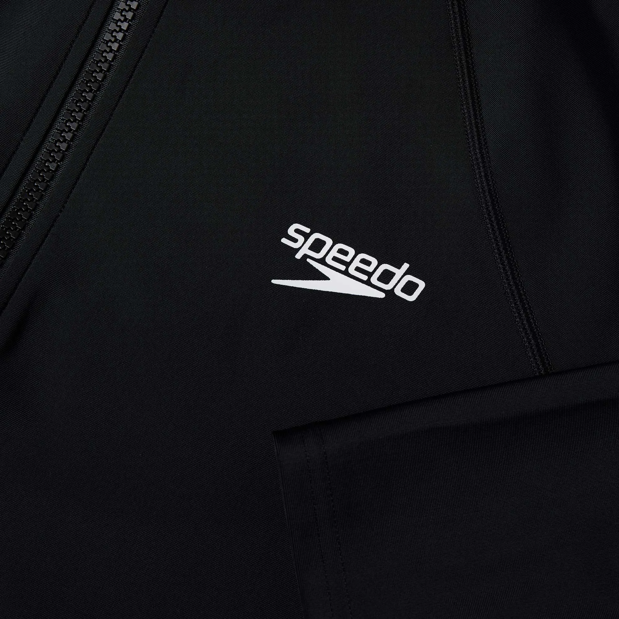Áo Bơi Chống Nắng Tay Dài Nam Speedo Essentials - Đen