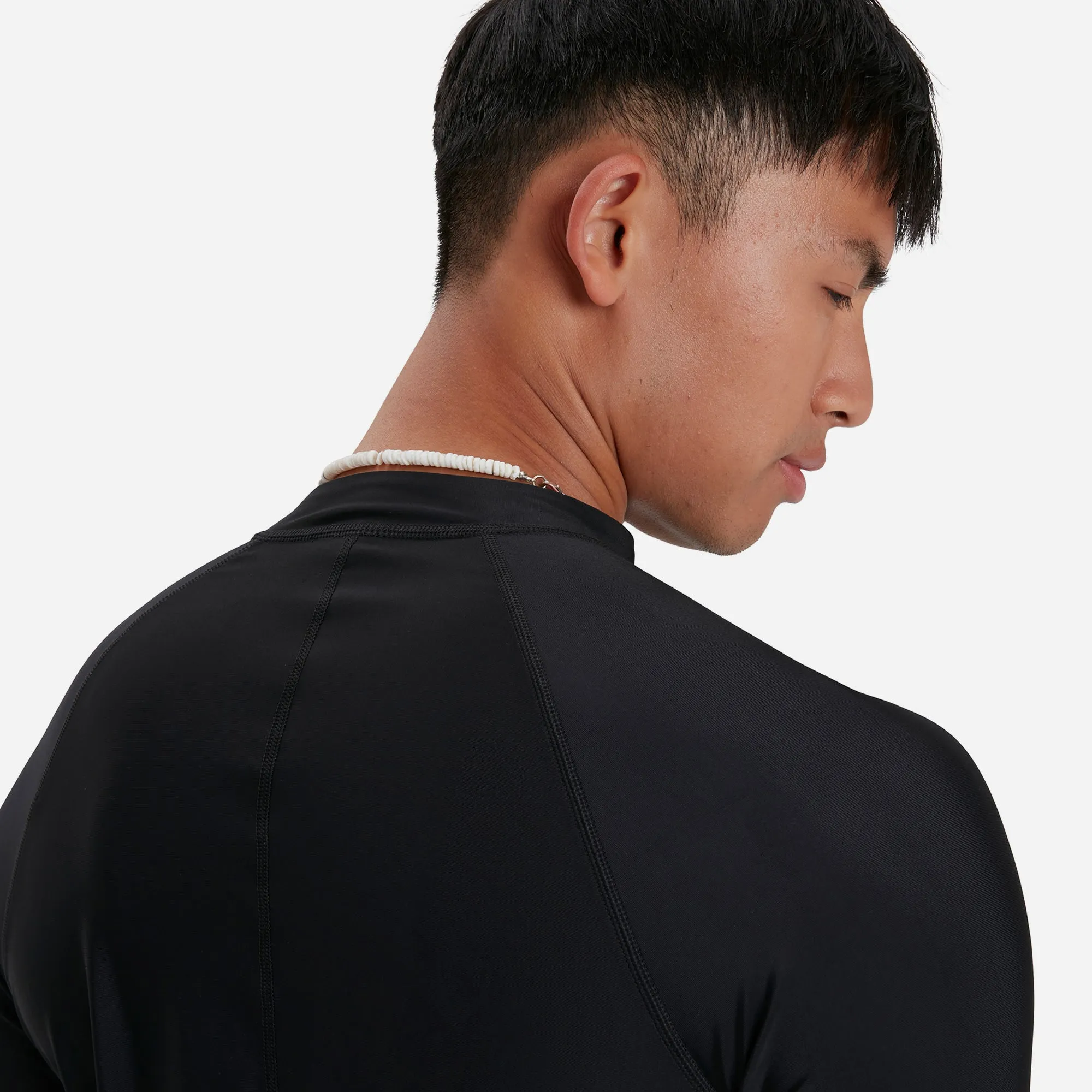 Áo Bơi Chống Nắng Tay Dài Nam Speedo Essentials - Đen