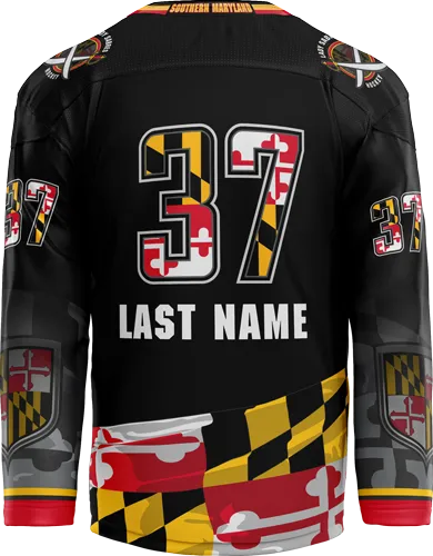 SOMD Lady Sabres Youth Player Sublimated Jersey