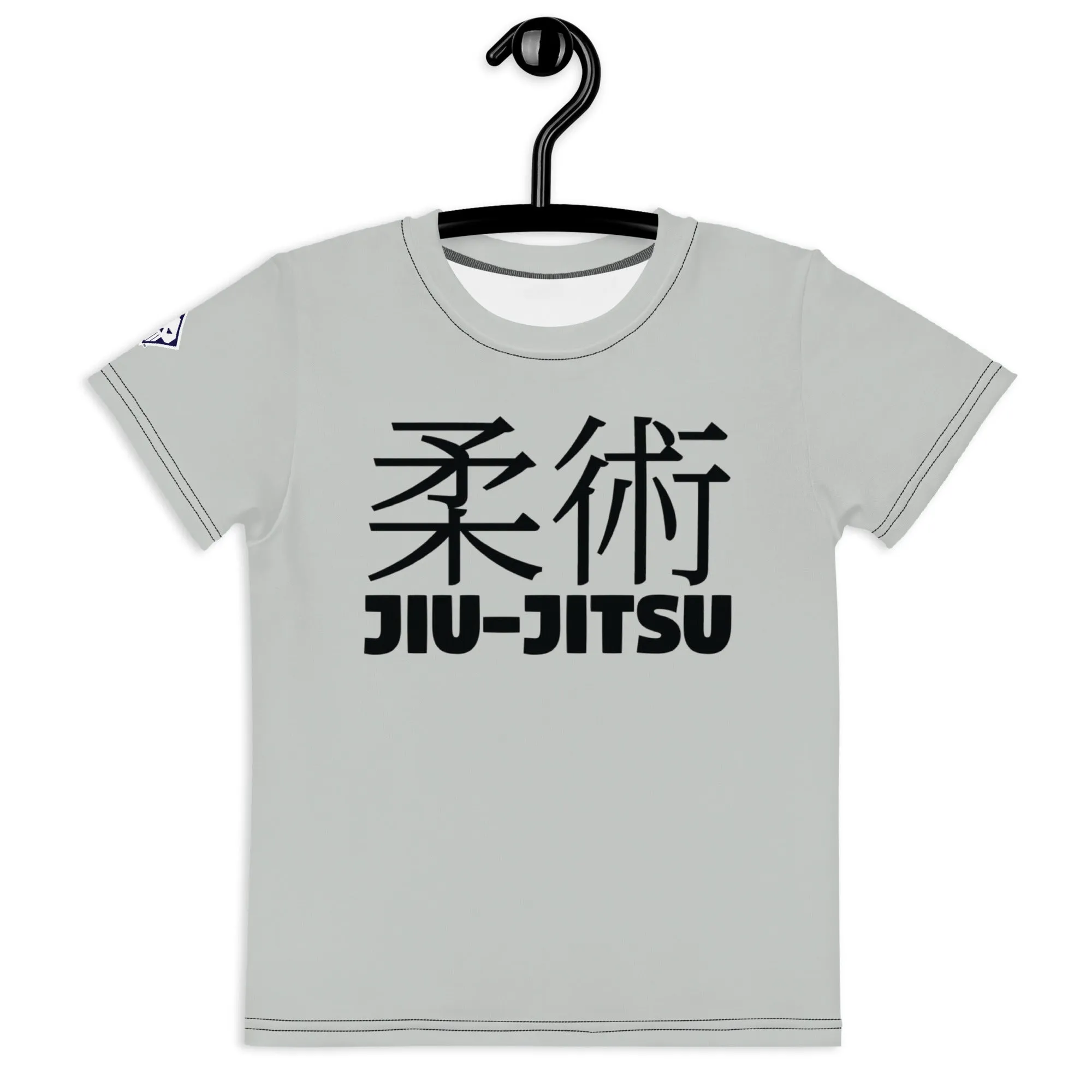 Summer Essential: Boy's Short Sleeve Classic Jiu-Jitsu Rash Guard - Smoke