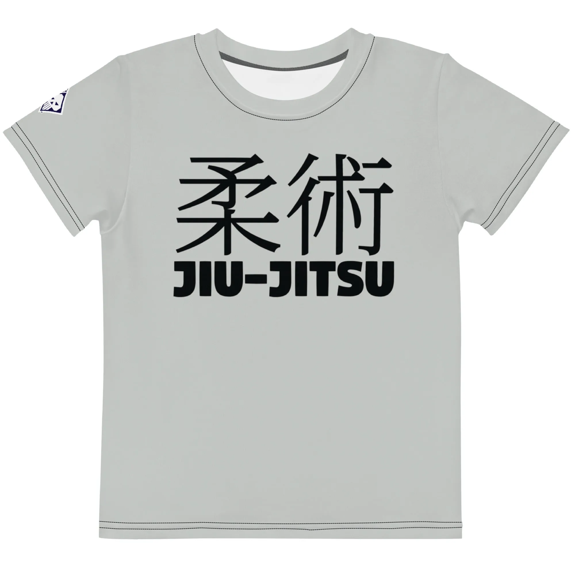 Summer Essential: Boy's Short Sleeve Classic Jiu-Jitsu Rash Guard - Smoke