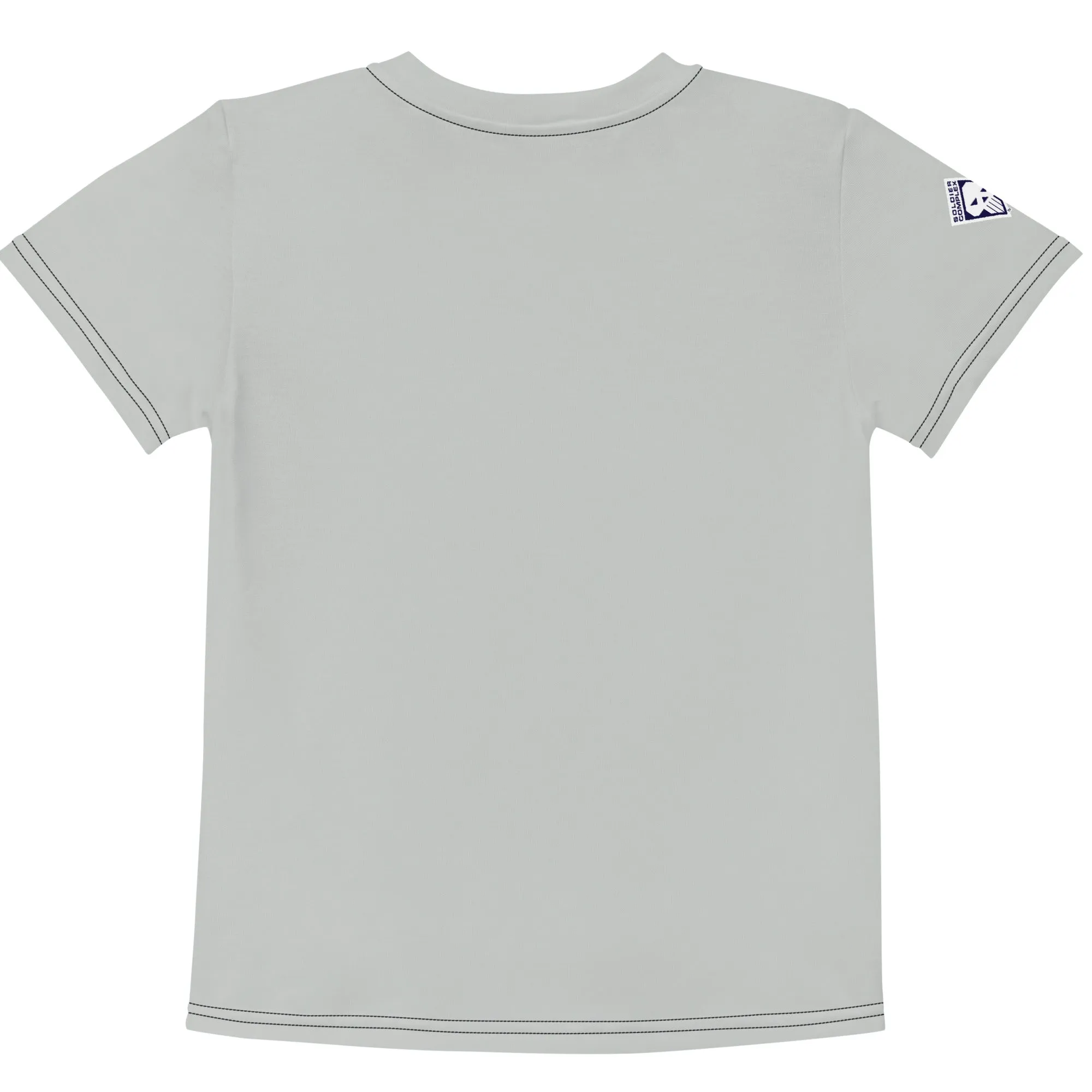 Summer Essential: Boy's Short Sleeve Classic Jiu-Jitsu Rash Guard - Smoke