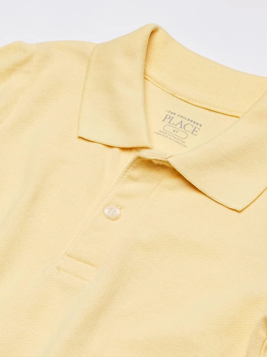 The Children's Place boys Long Sleeve Pique Polo