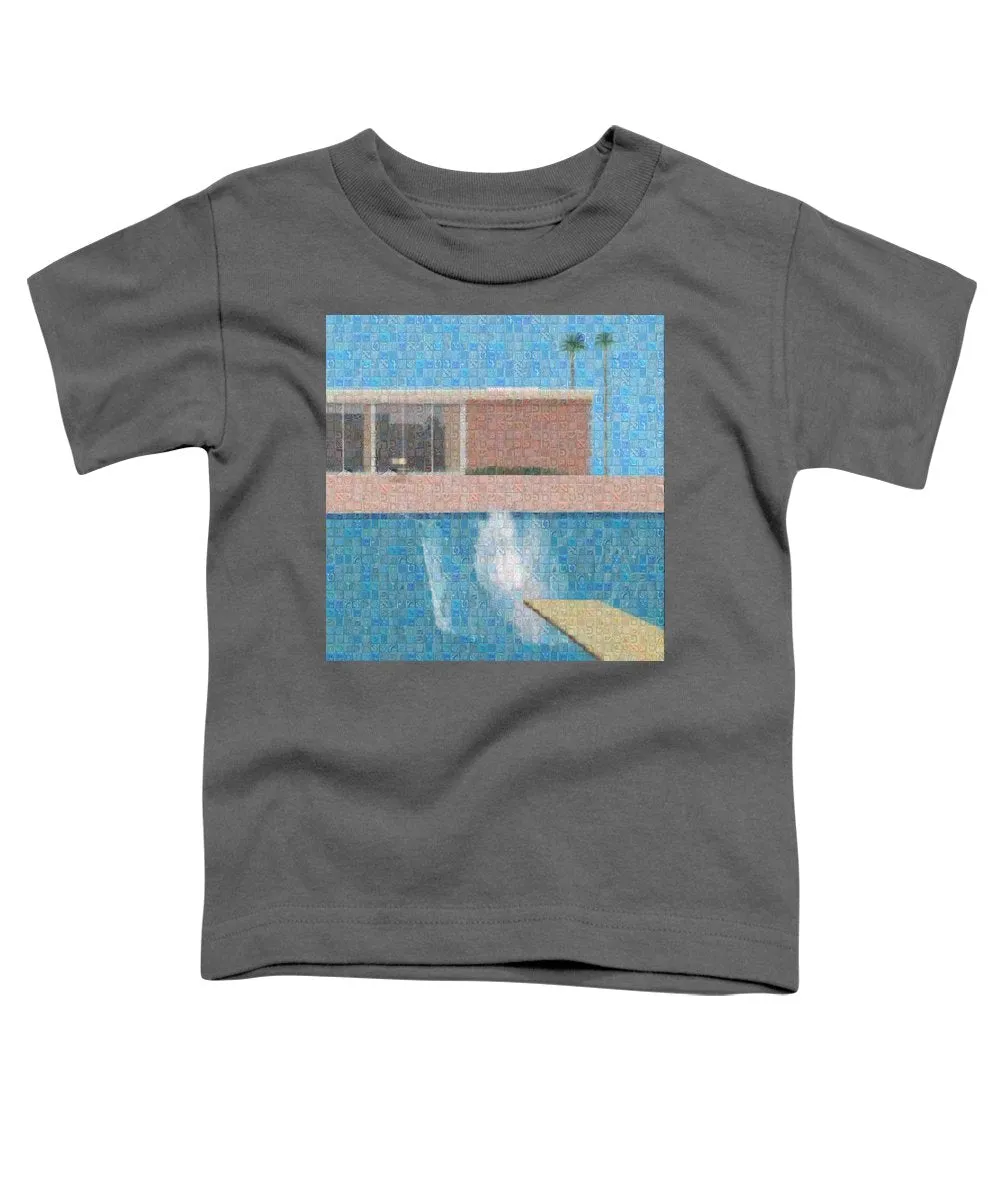 Tribute to Hockney - Toddler T-Shirt