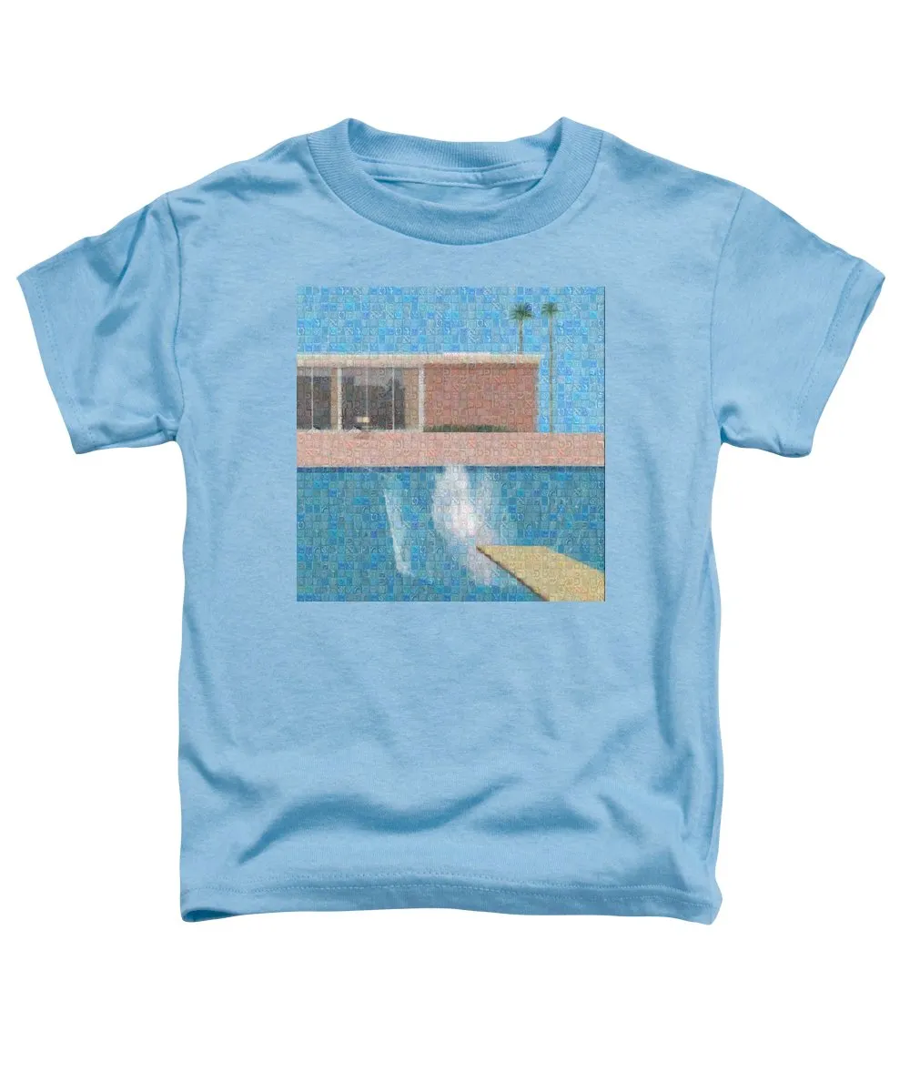 Tribute to Hockney - Toddler T-Shirt