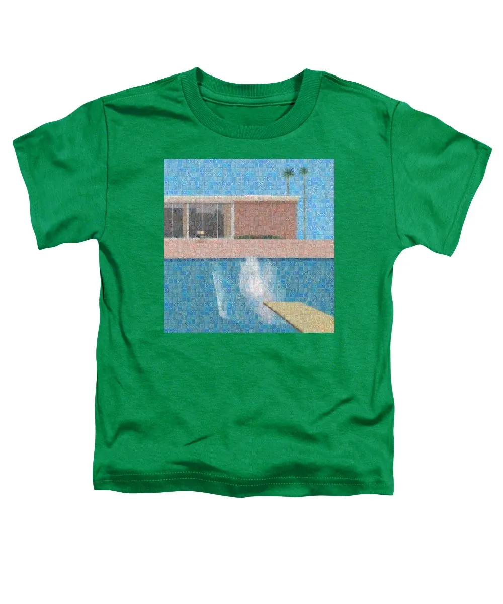 Tribute to Hockney - Toddler T-Shirt