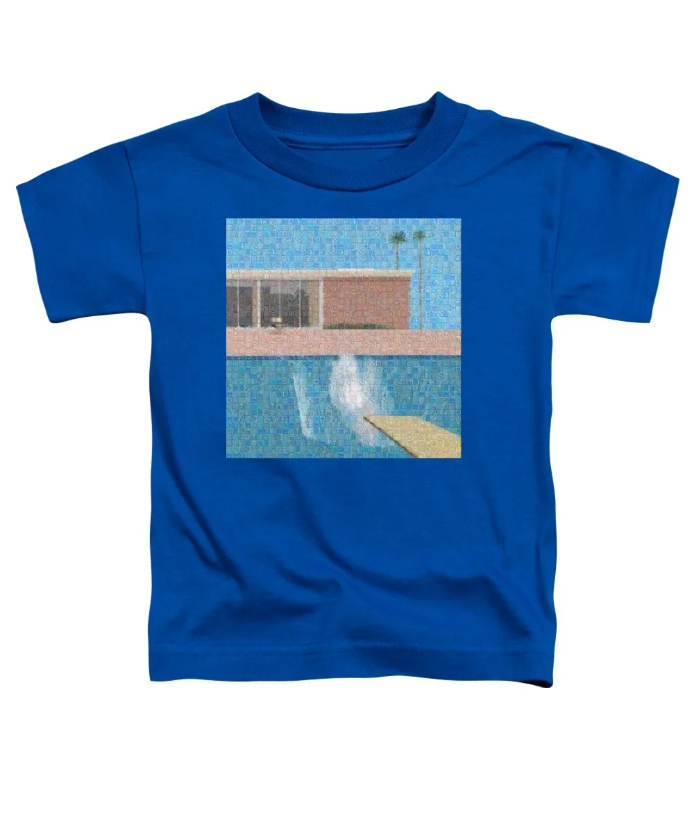 Tribute to Hockney - Toddler T-Shirt