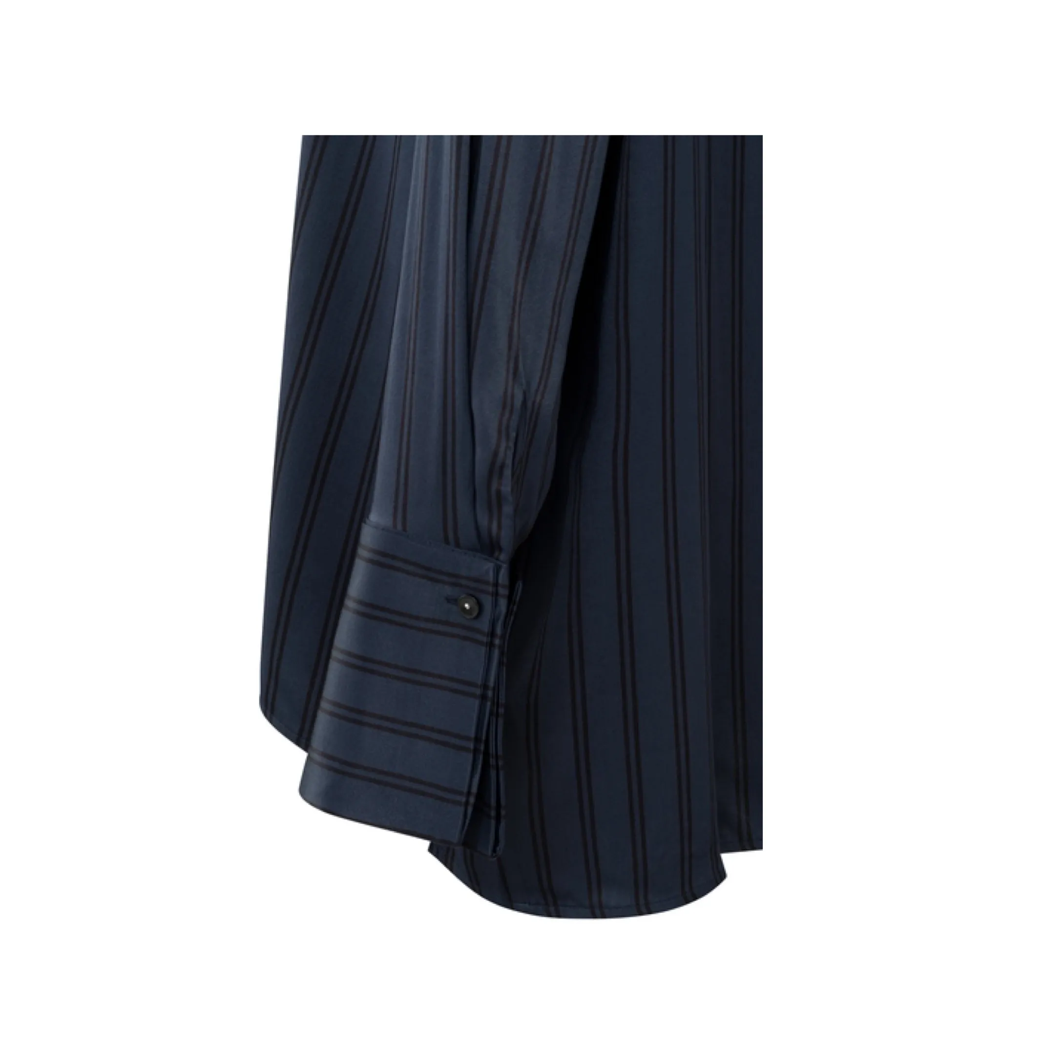Yaya 201124-410 Satin Blouse With Stripes